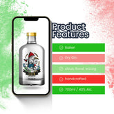 Product Features UGIN Dry Sicilian Gin